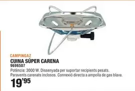Oferta de Campingaz - Cuina Súper Carena por 19,95€ en Optimus