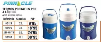 Oferta de Pinnacle - Termos Portátils Per A Liquids por 9,95€ en Optimus