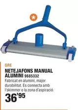 Oferta de Gre - Netejafons Manual Alumini 9685332 por 36,95€ en Optimus