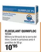 Oferta de Floculant Quimifloc por 10,95€ en Optimus