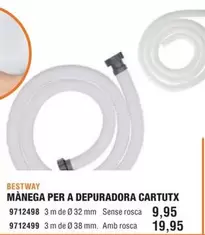 Oferta de Bestway - Manega Per A Depuradora Cartutx por 9,95€ en Optimus