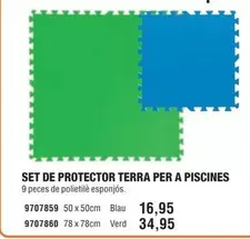Oferta de Set De Protector Terra Per A Piscines por 16,95€ en Optimus