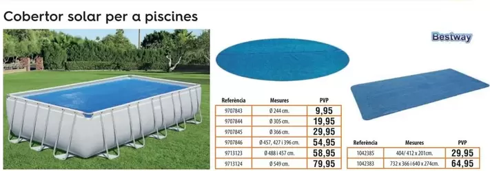 Oferta de Solar - Cobertor  Per A Piscines por 9,95€ en Optimus