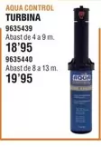 Oferta de Aqua Control - Turbina  por 18,95€ en Optimus