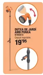 Oferta de Dutxa De Jardí Amb Punta por 19,95€ en Optimus