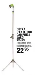 Oferta de Dutxa D'Exterior Camping I Jardi por 22,95€ en Optimus