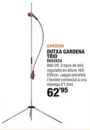 Oferta de Gardena - Dutxa  Trio por 62,95€ en Optimus