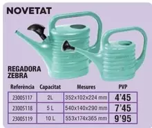 Oferta de Regadora Zebra por 4,45€ en Optimus