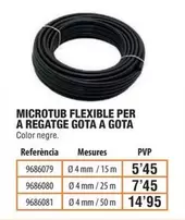 Oferta de Flexible Per A Regatage Gota A Gota por 5,45€ en Optimus