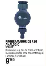 Oferta de Funciona - Programador De Reg Analogic por 9,95€ en Optimus