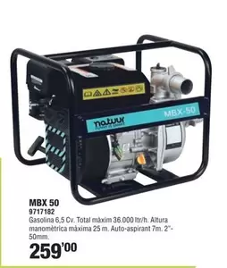 Oferta de Natuur - Mbx 50 por 259€ en Optimus