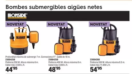 Oferta de Ironside - Profundat Maxima De Submergir por 44,95€ en Optimus