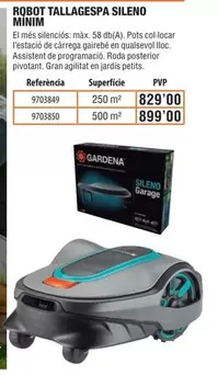 Oferta de Gardena - Robot Tallagepa Sileno Minim por 829€ en Optimus
