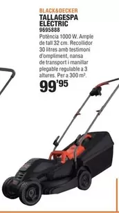 Oferta de Black & Decker - Tallagespa Electric 9656888 por 99,95€ en Optimus