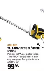 Oferta de Garland - Tallabarders Eléctric por 99,9€ en Optimus