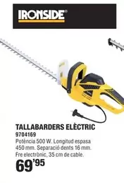 Oferta de Ironside - Tallabarders Eléctric por 69,95€ en Optimus