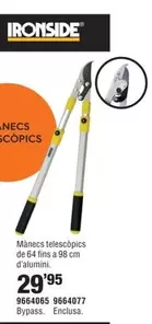 Oferta de Ironside - Manecs Telescópics por 29,95€ en Optimus