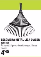 Oferta de Natuur - Escombra Metal-Lica D'acer por 4,45€ en Optimus
