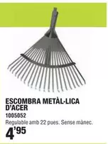 Oferta de Natuur - Escombra Metal-Lica D'acer por 4,95€ en Optimus