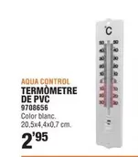Oferta de Aqua Control - Termometre De Pvc por 2,95€ en Optimus