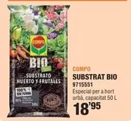 Oferta de Compo - Substrat Bio por 18,95€ en Optimus