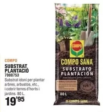 Oferta de Compo - Substrat Plantacio por 19,95€ en Optimus
