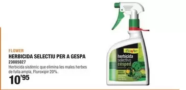 Oferta de Flower - Herbicida Selectiu Per A Gespa por 10,95€ en Optimus