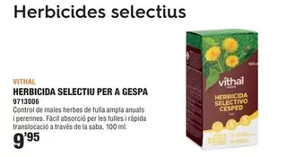 Oferta de Vithal - Herbicides Selectius Per A Gespa por 9,95€ en Optimus