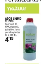Oferta de Natuur - Adob Liquid por 4,15€ en Optimus