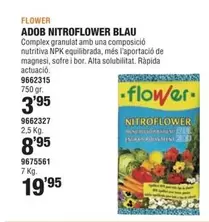 Oferta de Flower - Adob Nitroflower Blau por 3,95€ en Optimus