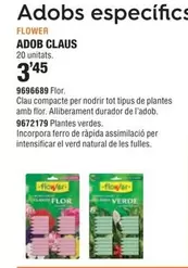 Oferta de Flower - Adob Claus por 3,45€ en Optimus