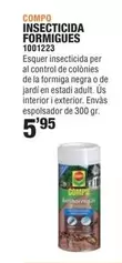 Oferta de Compo - Insecticida Formigues por 5,95€ en Optimus