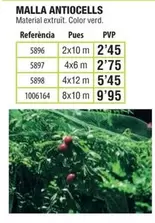 Oferta de Malla Antiocells por 2,45€ en Optimus