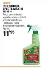 Oferta de Compo - Insecticida Efecto Maxim  por 11,95€ en Optimus