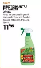 Oferta de Compo - Insecticida Ultra Polivalent por 11,95€ en Optimus