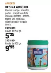 Oferta de Resina Arbookol por 9,95€ en Optimus