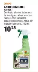 Oferta de Compo - Antiformígues  por 10,45€ en Optimus