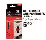 Oferta de Gel Xeringa Antipaneroles  por 5,45€ en Optimus