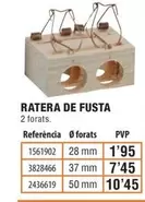 Oferta de Ratera De Fusta por 1,95€ en Optimus