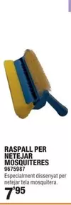Oferta de Raspall Per Netejar Mosquiteres por 7,95€ en Optimus
