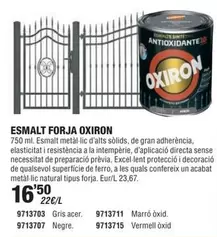 Oferta de Oxiron - Forja por 16,5€ en Optimus
