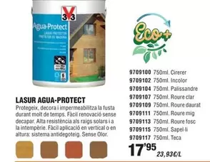Oferta de Eco - Lasur Agua-protect por 17,95€ en Optimus