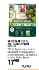 Oferta de Terra - Vernis Terres Antiderrapant por 17,95€ en Optimus