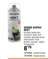Oferta de Vernis por 8,75€ en Optimus