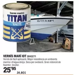 Oferta de Titan - Vernis Mari Iot por 25,95€ en Optimus
