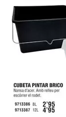 Oferta de Cubeta Pintar Brico por 2,95€ en Optimus