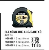 Oferta de Ironside - Flexómetre Abs/cautxú por 3,95€ en Optimus