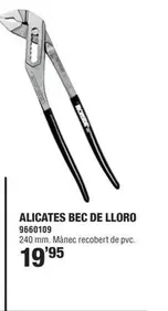 Oferta de PVC - Alicates Bec De Lloro por 19,95€ en Optimus