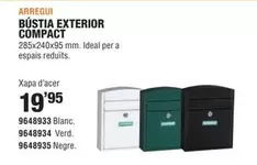 Oferta de Arregui - Búsita Exterior Compact por 19,95€ en Optimus