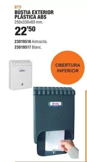 Oferta de Btv - Búsita Exterior Plastica Abs por 22,5€ en Optimus